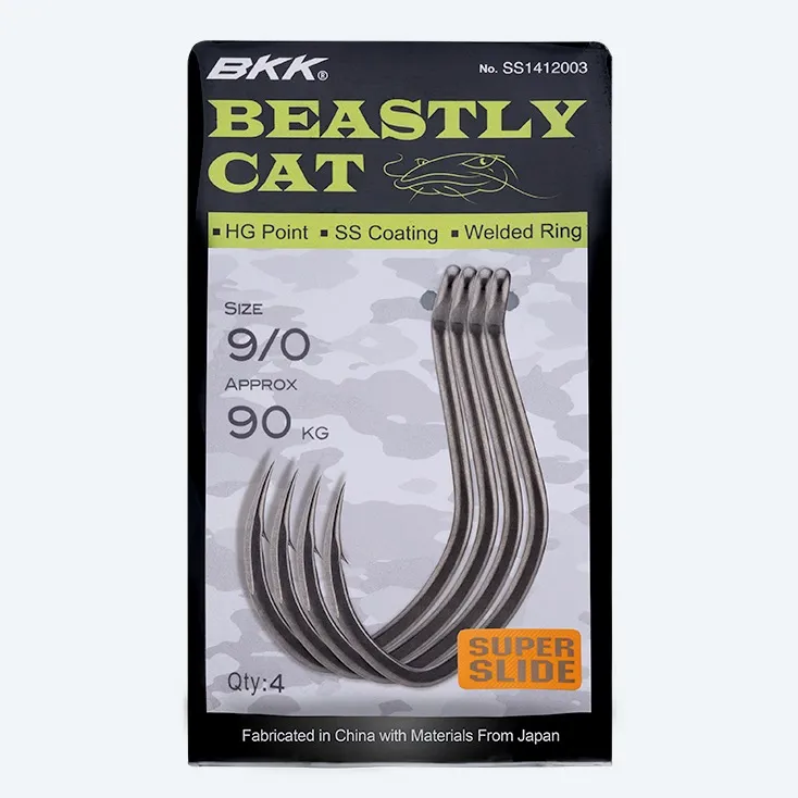 BKK Háčik Beastly Cat Veľkosť 5/0 6ks