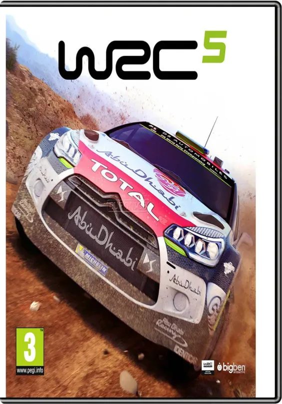 Hra na PC WRC 5 FIA World Rally Championship, elektronická licencia, kľúč pre Steam, žáner