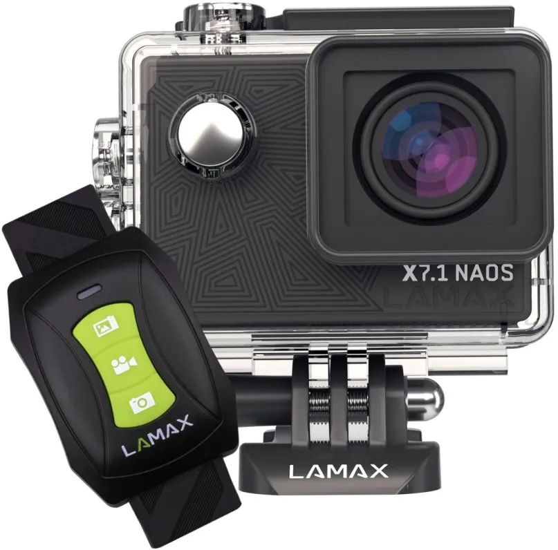 Outdoorová kamera LAMAX X7.1 Naos, 4K 30 fps video, natívne 2.7K, Full HD 60 fps, 4K time-