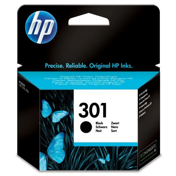HP originálny ink CH561EE, HP 301, black, blister, 170str., HP HP Deskjet 1000, 1050, 2050, 3000, 3050