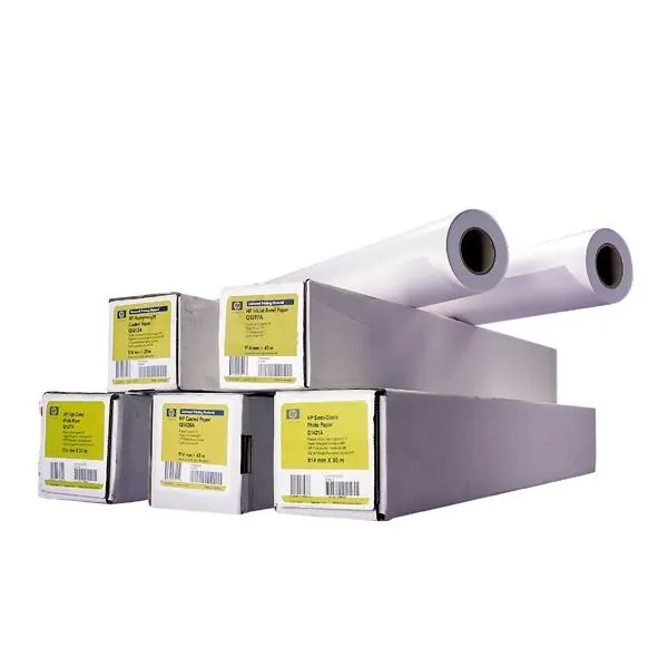 HP 1067/67.5/Heavyweight Coated Paper, filmom obalený, 42", Q1956A, 130 g/m2, papier, 1067mmx67.5m, biely, pre atramentové tlačiarne, role