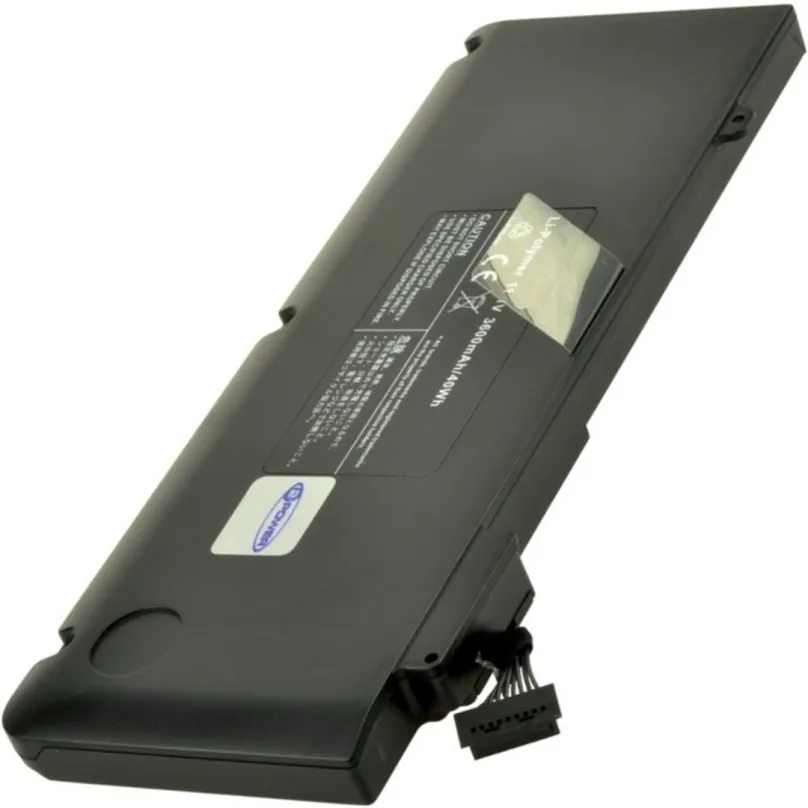 2-POWER Batérie 10,8V 5200mAh pre Apple MacBook Pro 13 "A1278 Mid 2009, Mid 2010