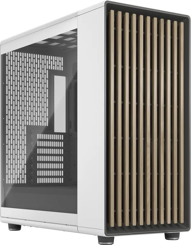 Počítačová skriňa Fractal Design North XL Chalk White TG Clear
