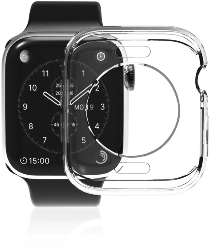 Ochranný kryt na hodinky AlzaGuard Crystal Clear TPU HalfCase pre Apple Watch 42mm