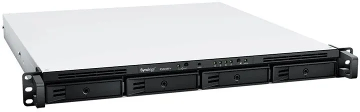 NAS Synology RS822RP+, 4x, CPU AMD Ryzen V1500B 2,2 GHz, 2 GB DDR4 (max. 32 GB), 2 x USB
