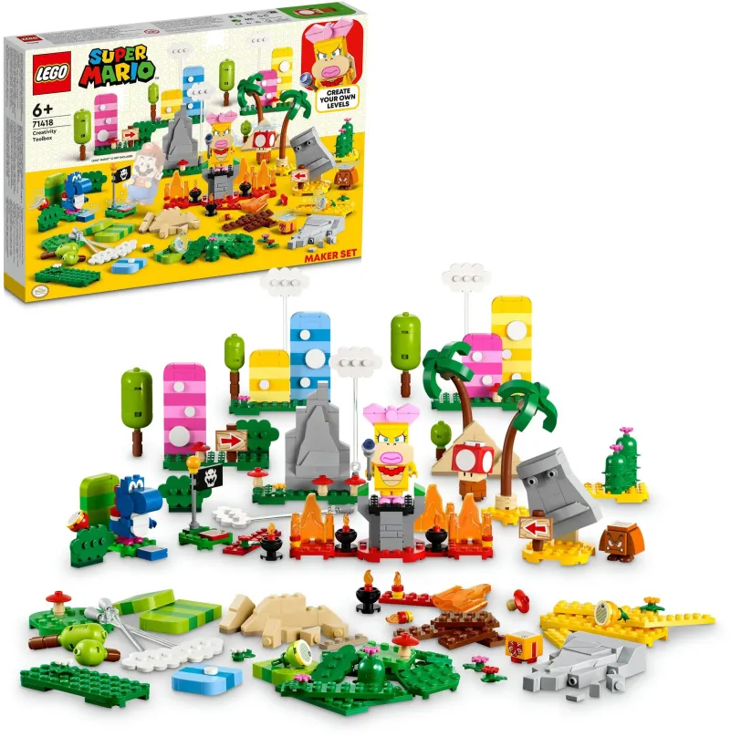 LEGO stavebnica LEGO® Super Mario™ 71418 Tvorivý box – set pre tvorcov