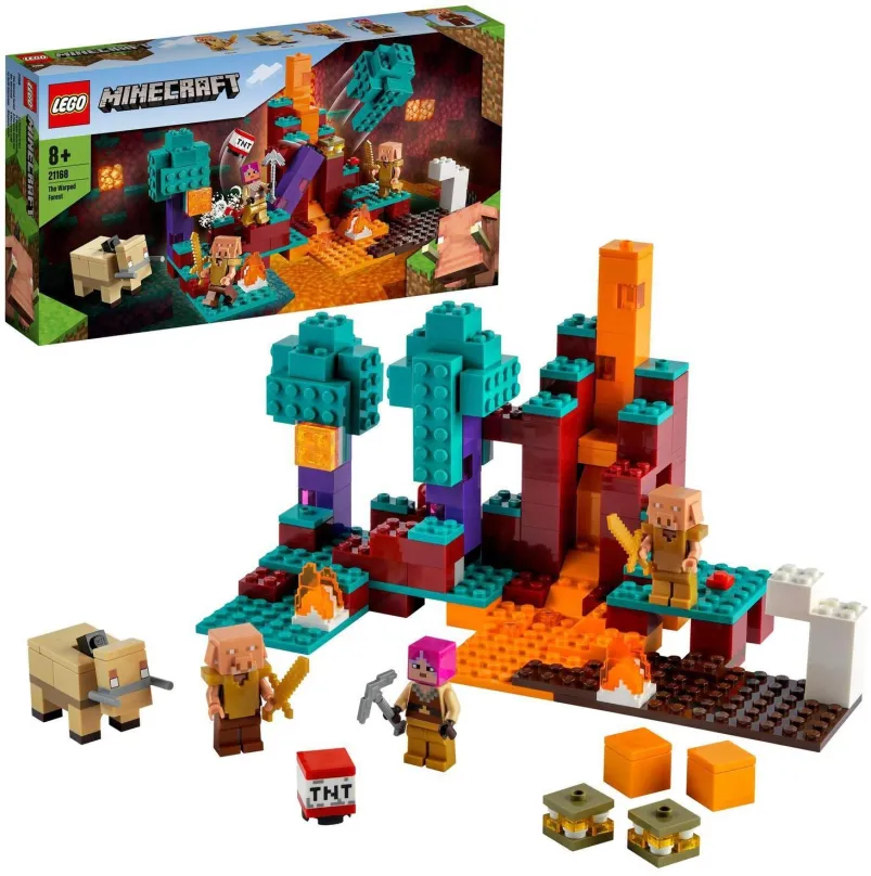LEGO stavebnica LEGO® Minecraft® 21168 Podivný les