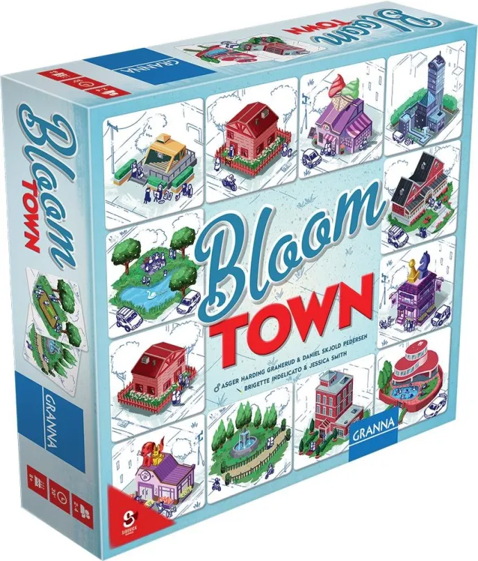 Spoločenská hra Granna Bloom Town