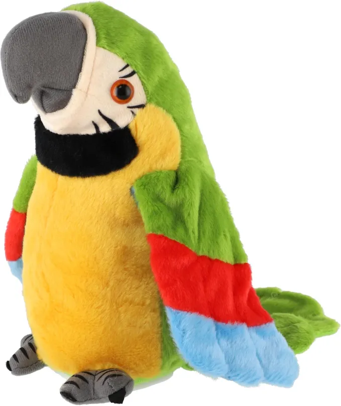 Interaktívna hračka Papagáj opakujúci vety