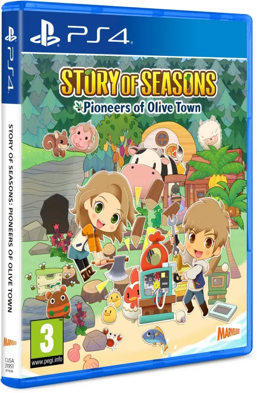 Hra na konzole STORY OF SEASONS: Pioneers of Olive Town - PS4