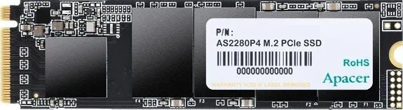 SSD disk Apacer AS2280P4 1TB, M.2 (PCIe 3.0 4x NVMe), TLC (Triple-Level Cell), rýchlosť čí