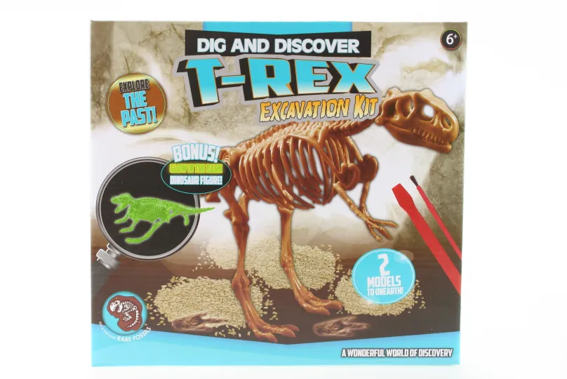 Experimentálna sada Tesanie Dino svietiaca T-Rex