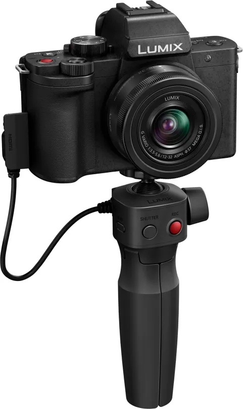 Digitálny fotoaparát Panasonic Lumix G100D + Lumix G Vario 12-32 mm f/3,5-5,6 ASPH. Mega OIS + statív DMW-SHGR2