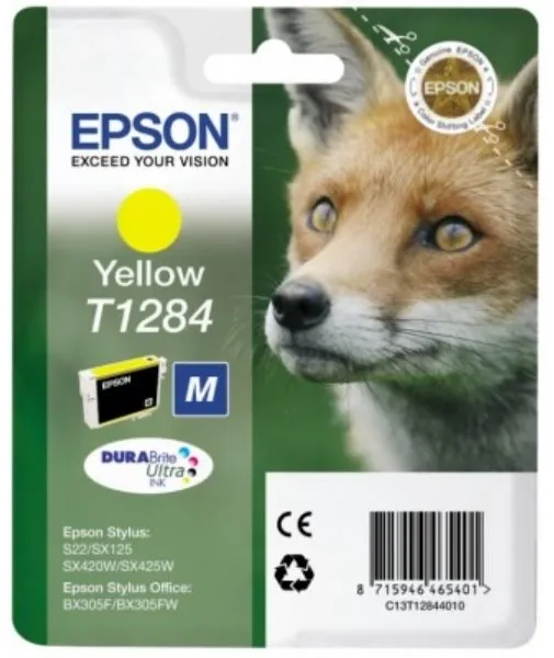 Cartridge Epson T1284 žltá