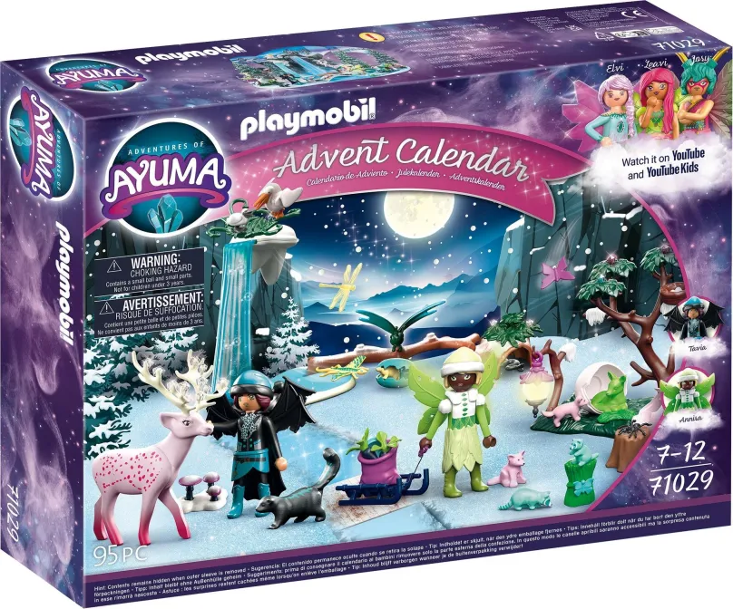 Adventný kalendár Playmobil 71029 Adventures of Ayuma - Adventný kalendár