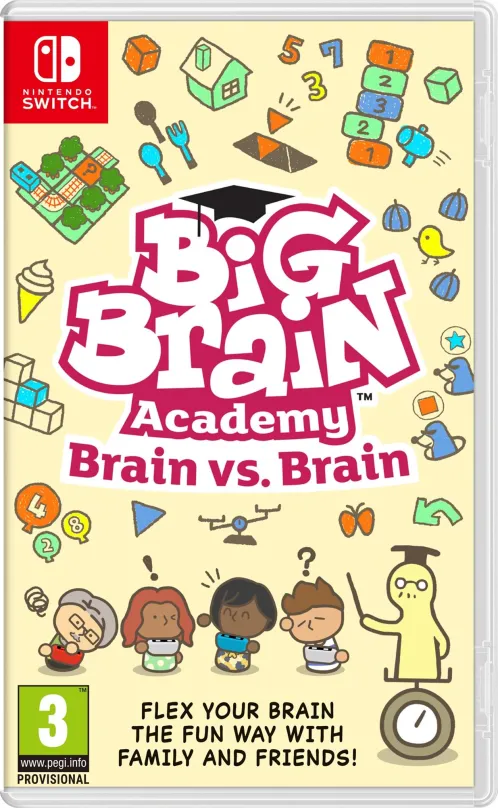 Hra na konzole Big Brain Academy: Brain vs Brain - Nintendo Switch