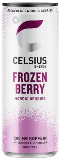Športový nápoj Celsius Frozen Berry - Ľadové Plody - 355 ml