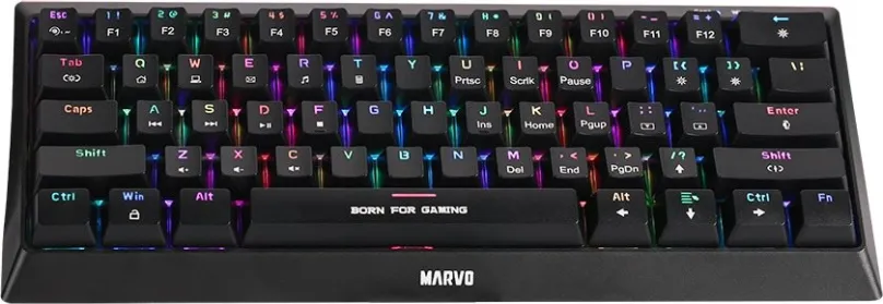 Herná klávesnica MARVO KG962EN-B Mechanical Blue 60% - US v2