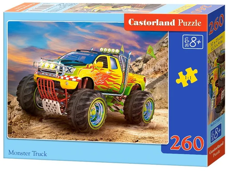 CASTORLAND Puzzle Monster Truck 260 dielikov