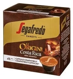 Kávové kapsule Segafredo Le Origini Costa Rica kapsule DG 10 porcií