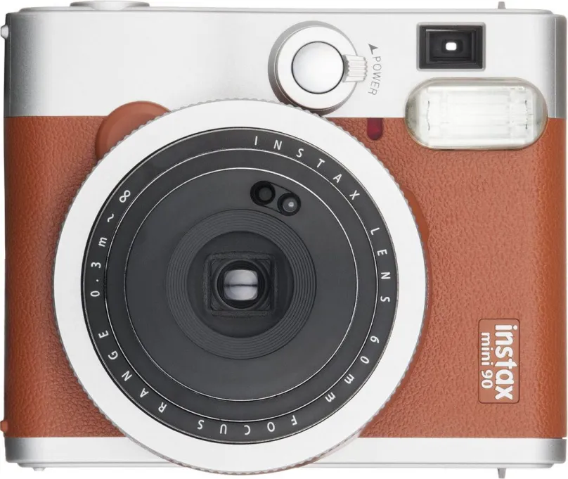 Instantný fotoaparát Fujifilm instax mini 90 Instant Camera hnedý