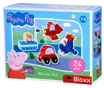 PlayBIG BLOXX Peppa Pig Sada vozidiel