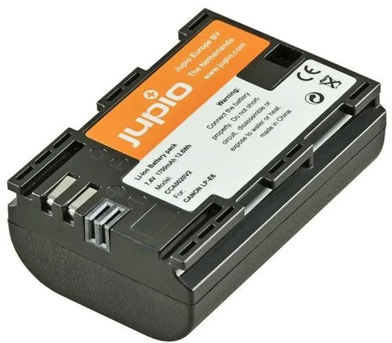 Batéria pre fotoaparát Jupio LP-E6/NB-E6 chip 1700 mAh pre Canon