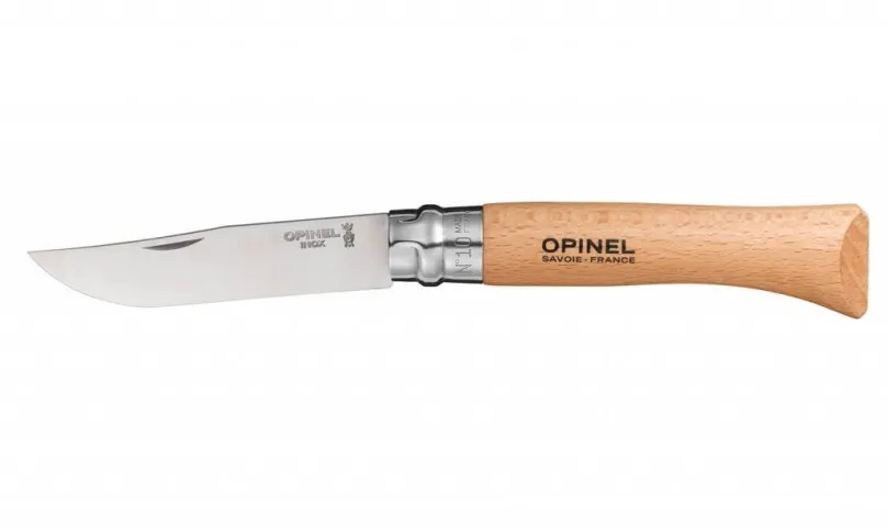 Nôž Opinel VR N°10 Inox zatvárací nôž blister