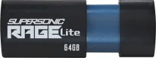 Flash disk Patriot Supersonic Rage Lite 64 GB, USB 3.2 Gen 1 (USB 3.0), USB-A, kapacita 64