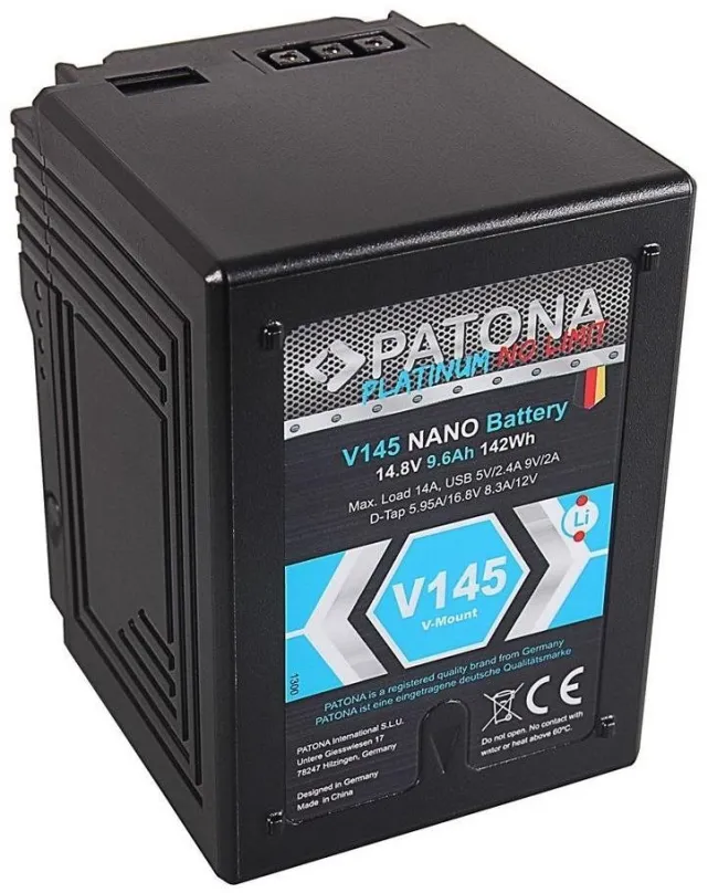 Batéria pre fotoaparát PATONA V-Mount kompatibilná so Sony BP-145W