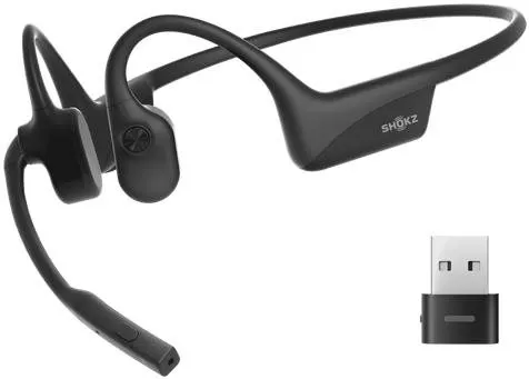 Bezdrôtové slúchadlá Shokz OpenComm2 UC Wireless Headset USB-A