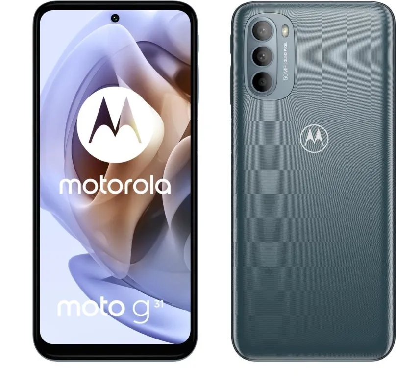 Mobilný telefón Motorola Moto G31 Dual SIM sivá