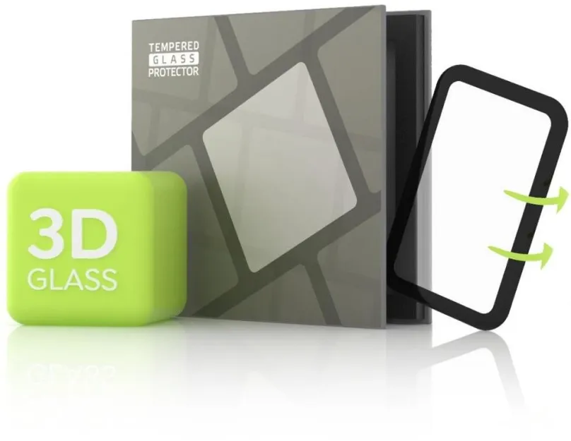 Ochranné sklo Tempered Glass Protector pre Huawei Watch Fit / Honor Watch ES - 3D GLASS, čierne