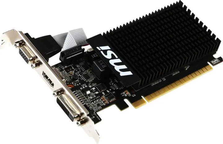 Grafická karta MSI GeForce GT 710 2GD3H LP, 2 GB DDR3 (1600 MHz), NVIDIA GeForce, Keppler