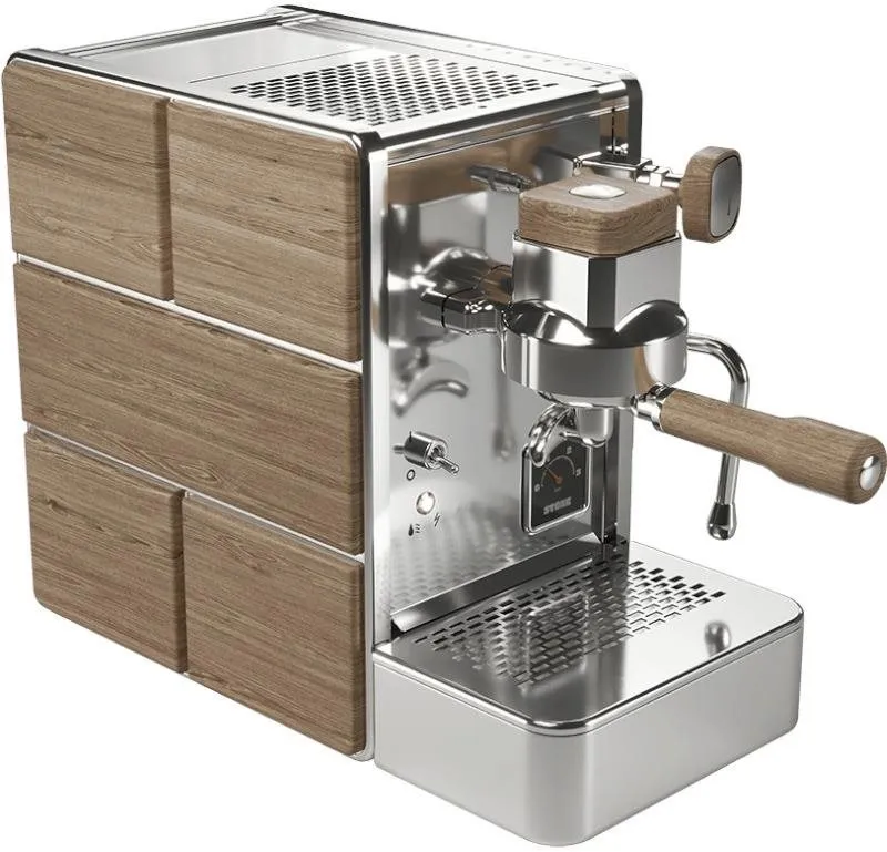 Pákový kávovar Stone Espresso Mine Premium Wood, do domácnosti, príkon 1200 W, materiál