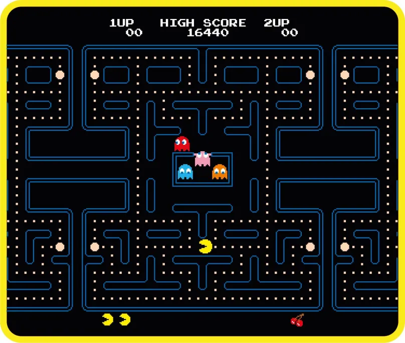 Herná podložka pod myš Konix Pac-Man M Mousepad