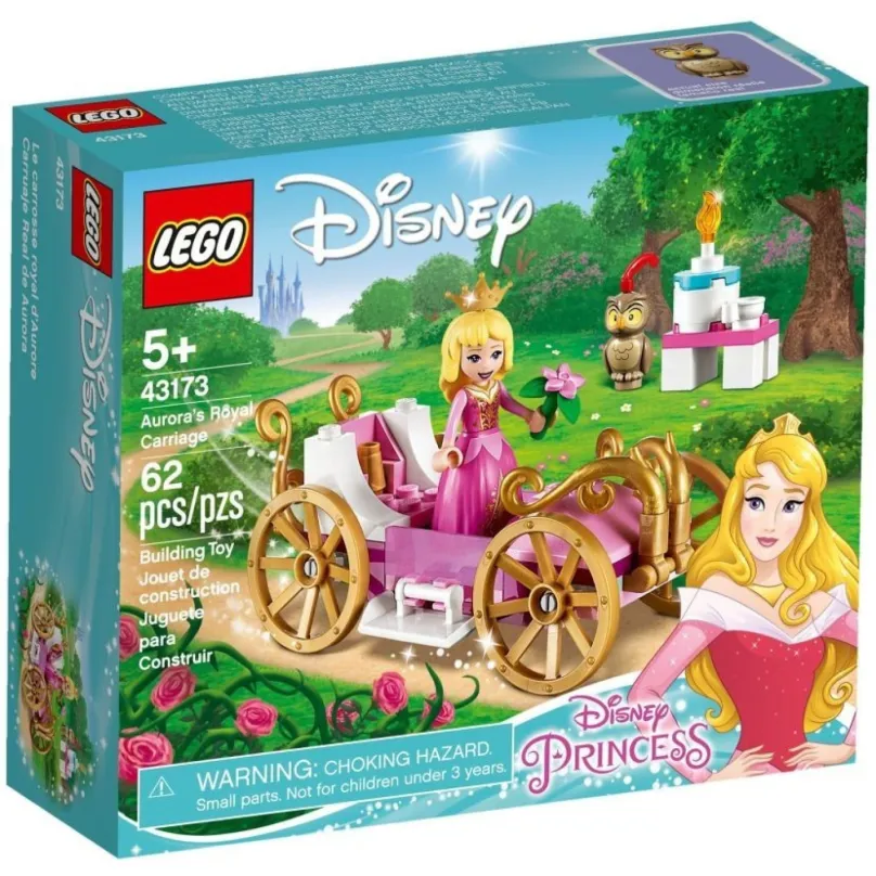 LEGO stavebnice LEGO Disney Princess 43173 Šípková Ruženka a kráľovský kočiar