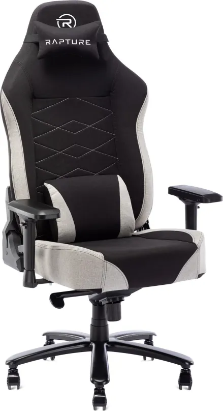 Herná stolička Rapture Gaming Chair DREADNOUGHT biela
