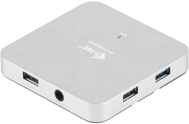 USB Hub i-tec USB 3.0 Metal Charging HUB 4 Port, pripojenie pomocou USB 3.2 Gen 1 (USB 3.0