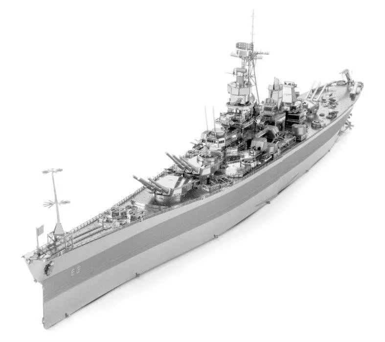 3D puzzle Metal Earth 3D puzzle Bojová loď USS Missouri BB-63 (ICONX)