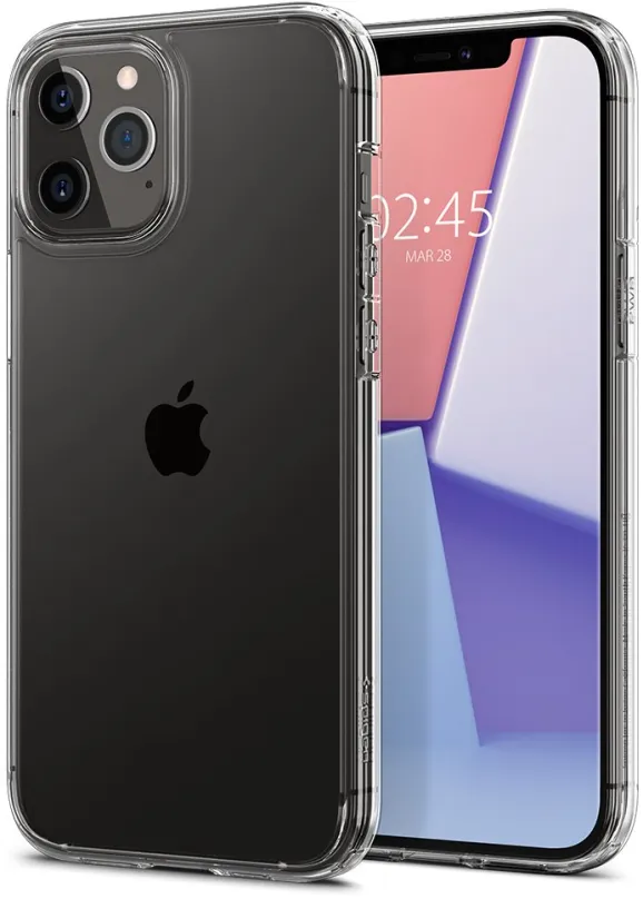 Kryt na mobil Spigen Crystal Hybrid Clear iPhone 12 / iPhone 12 Pro
