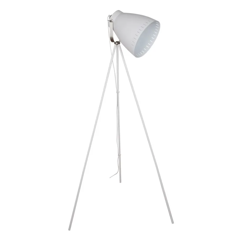 Italux ML-HN3068-WH+S stojacia lampa Franklin 1x60W|E27