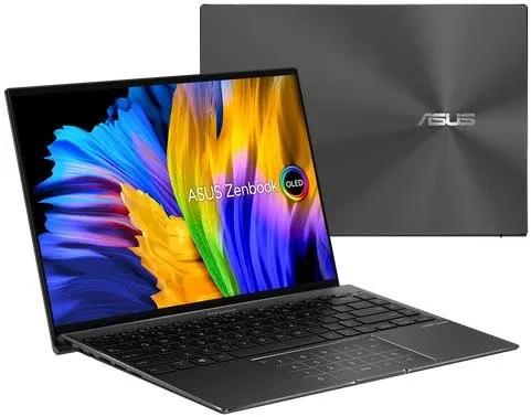 Notebook ASUS Zenbook 14X OLED UM5401QA-OLED122W Jade Black celokovový