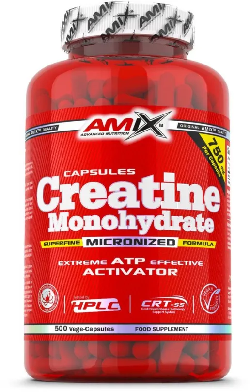 Kreatín Amix Nutrition Creatine pH, kapsule, 500 kapslí