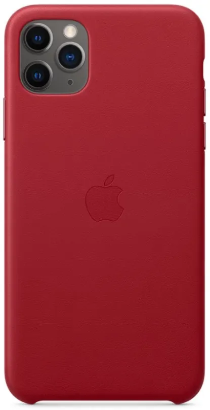 Kryt na mobil Apple iPhone 11 Pre Max Kožený kryt (PRODUCT) RED