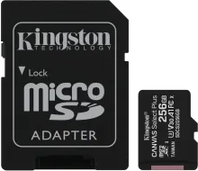 Pamäťová karta Kingston MicroSDXC 256GB Canvas Select Plus + SD adaptér