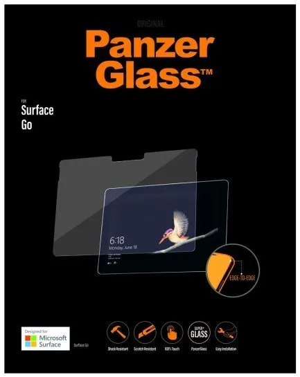 Ochranné sklo PanzerGlass Edge-to-Edge pre Microsoft Surface Go číre