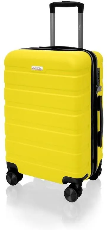 Cestovný kufor Avancea Cestovný kufor DE2708 žltý S