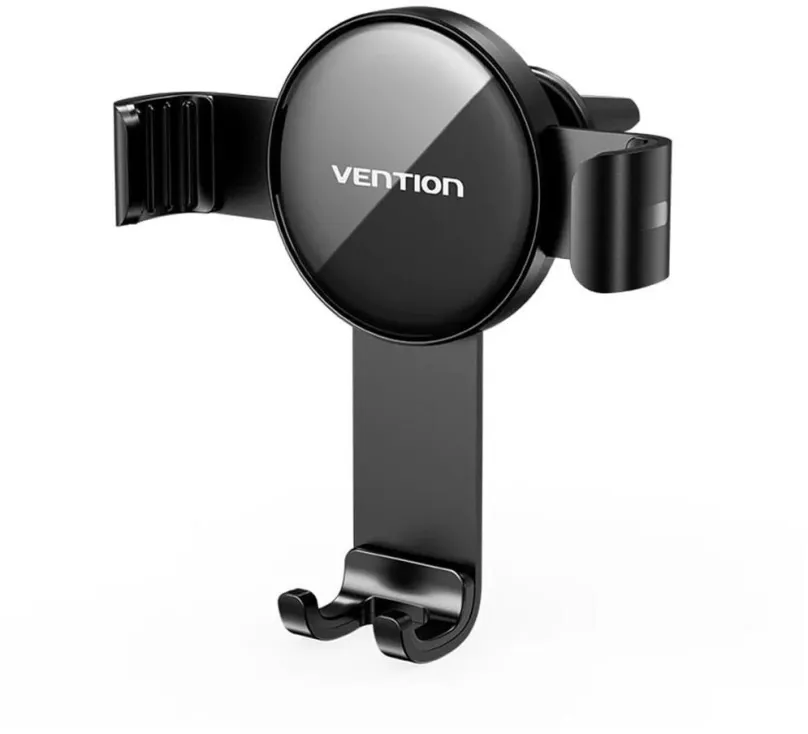 Držiak na mobilný telefón Vention Auto-Clamping Car Phone Mount With Duckbill Clip Black Disc Fashion Type