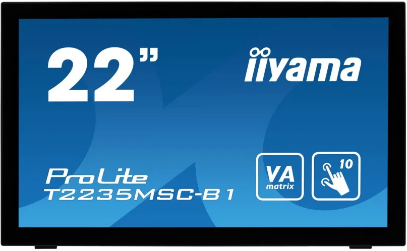 LCD monitor 21.5 "iiyama ProLite T2235MSC-B1 MultiTouch